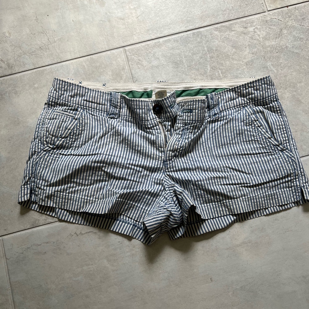 Vintage American Eagle Pin Stripe Mini Short